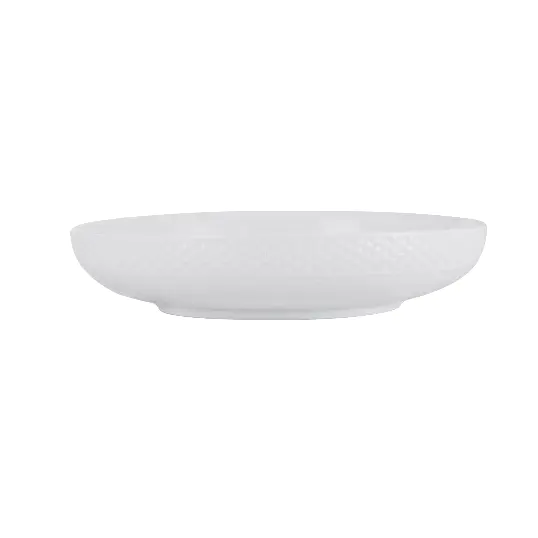 White Porcelain Pasta Bowl